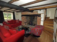 Family Lounge at New Forest Cottage